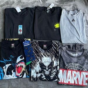 Marvel and Graphic T-Shirts Bundle